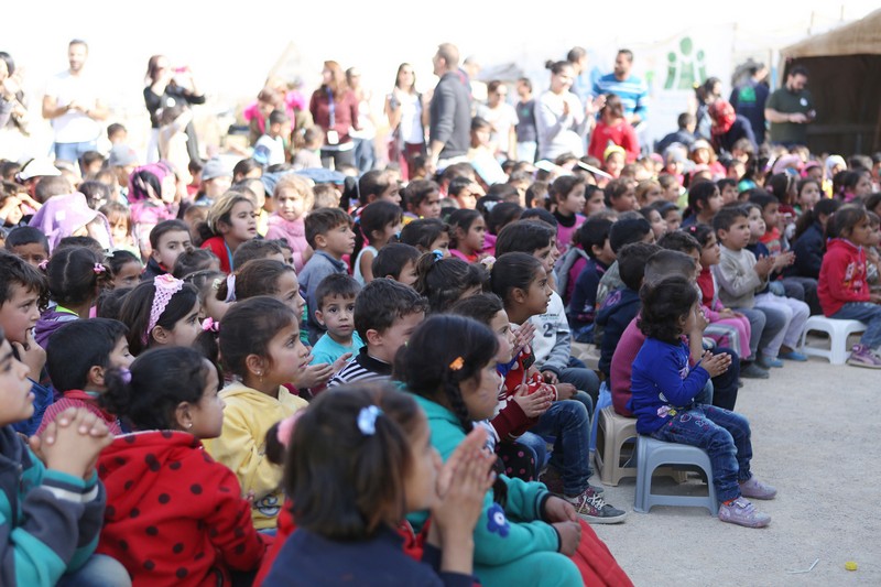 JACKIT Keeps Children in Refugee Camps Warm this winter